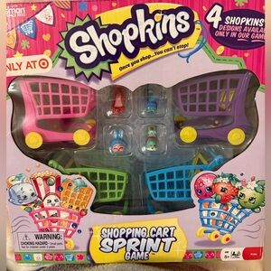 *NEW* Shopkins Shopping Cart Sprint Game-Target Exclusive